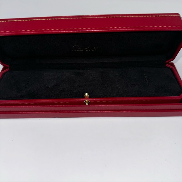 Authentic Cartier Red Jewelry Box - Picture 2 of 11